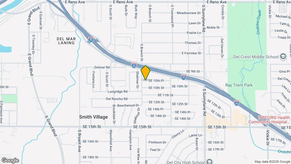 3902 SE 10th Pl Map and Location Details