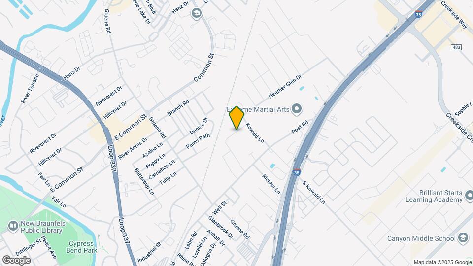 1658 Lilyturf Rd Map and Location Details