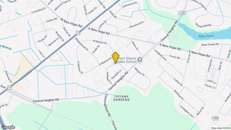 112 Sandy Dr Map and Location Details