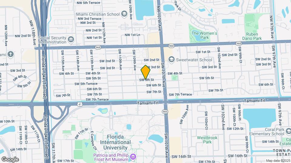 10832-10836 SW 5th St Map and Location Details