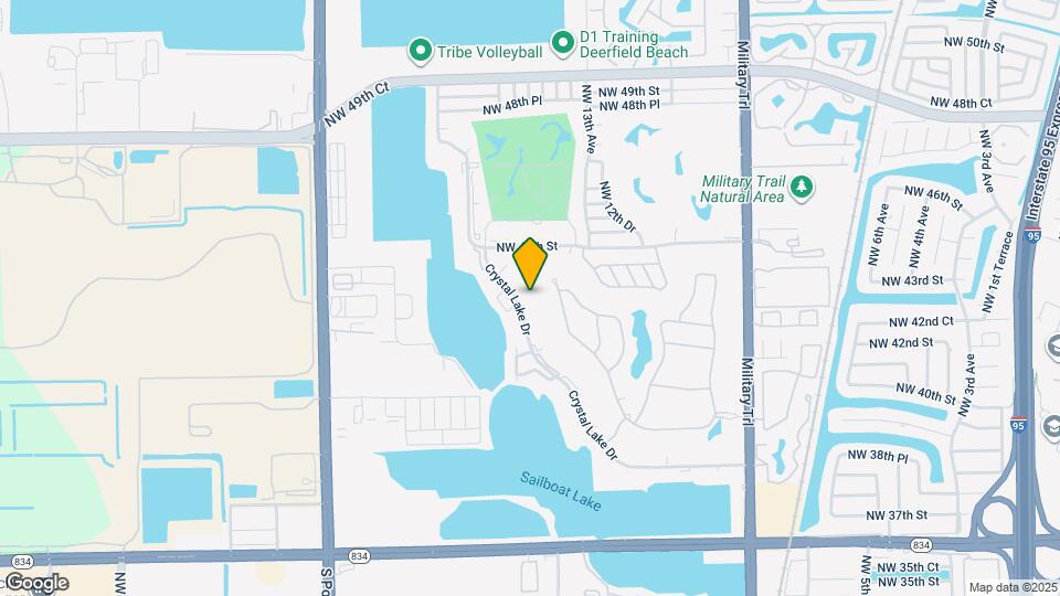 4310 Crystal Lake Dr Map and Location Details