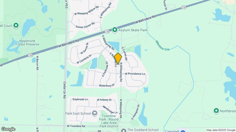 669 S Rosehall Ln Map and Location Details