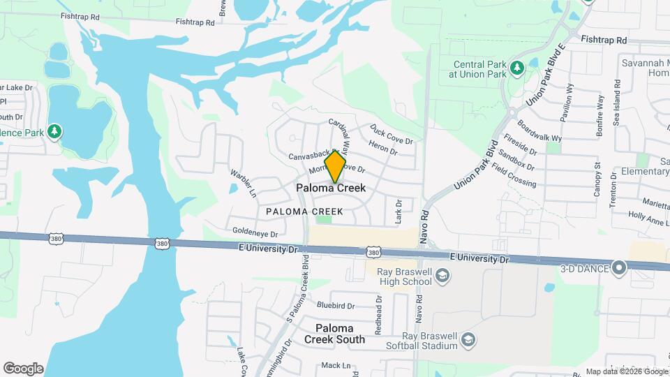 1505 Sparrow Ln Map and Location Details