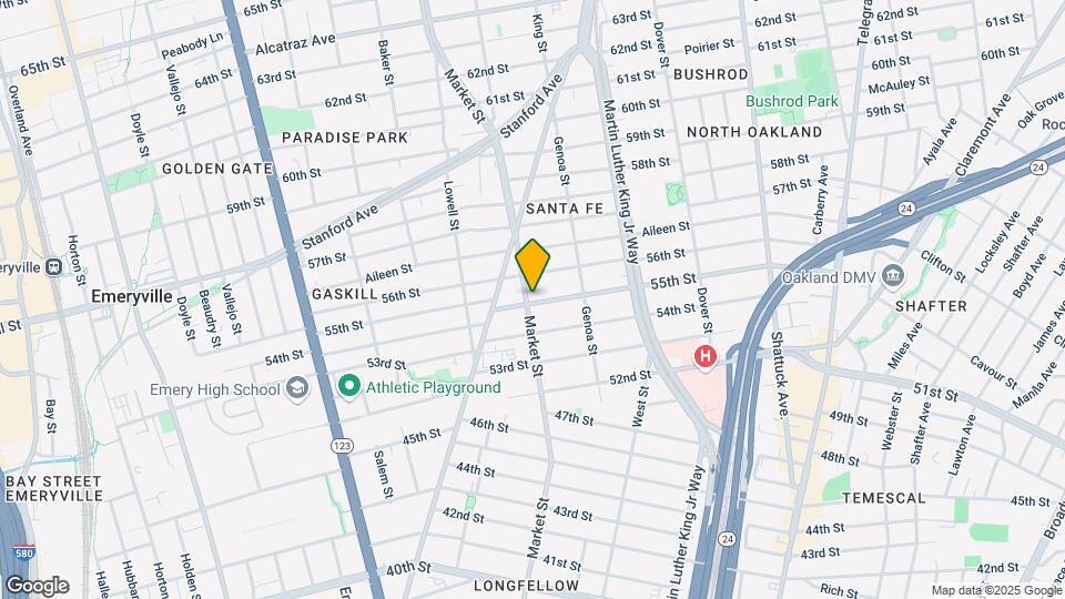 898 55th St Map and Location Details