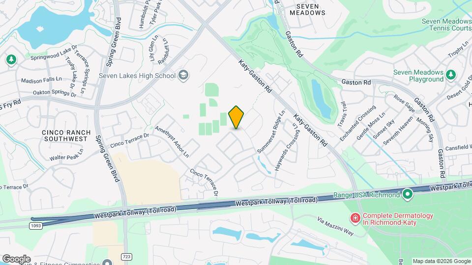 6115 Summerfield Glade Ln Map and Location Details