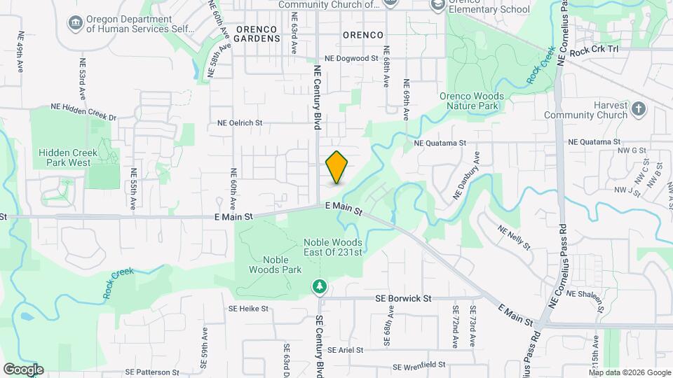 6566 NE Rainsong Ln Map and Location Details