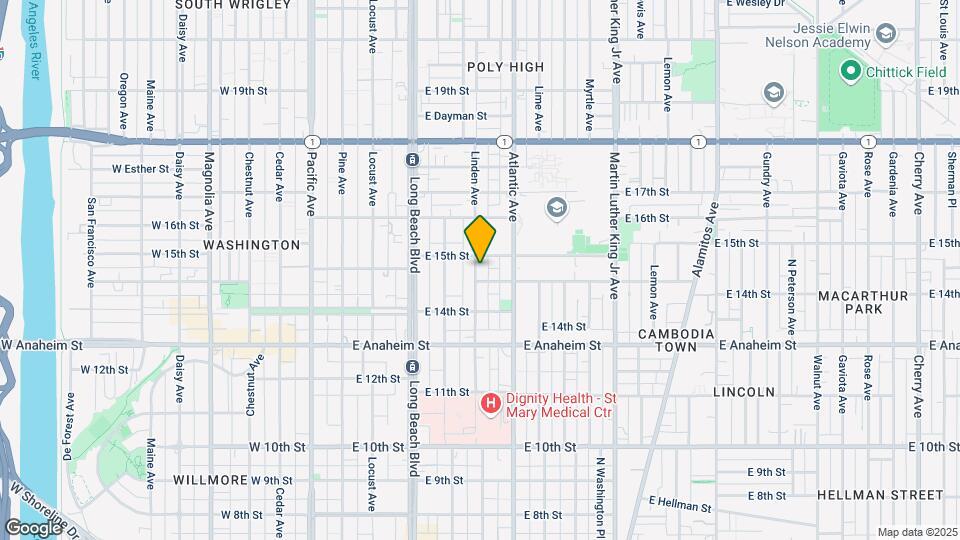 1478 Linden Ave Map and Location Details