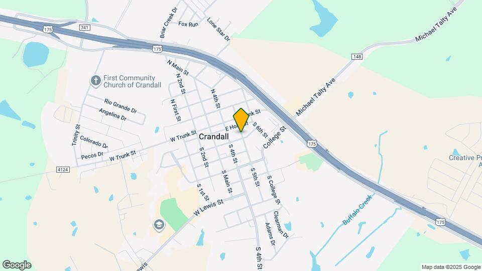 104 S 5th St Map and Location Details