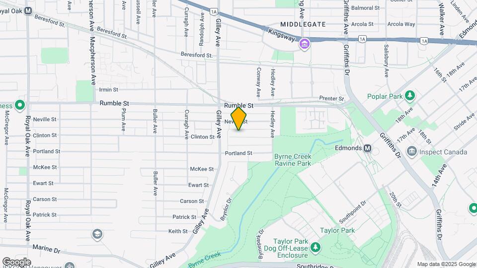 6407 Clinton St Map and Location Details