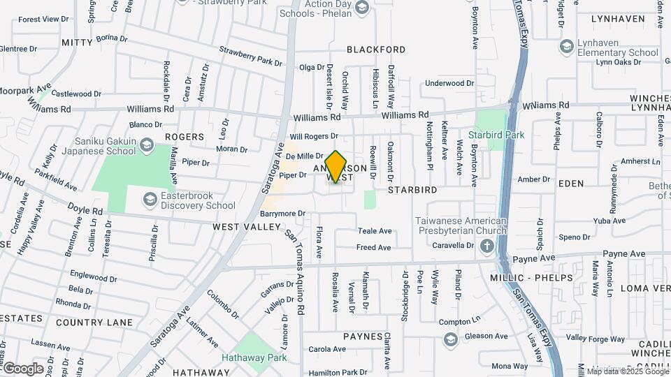 Ranchero Palms Mapa y Detalles de la Ubicación