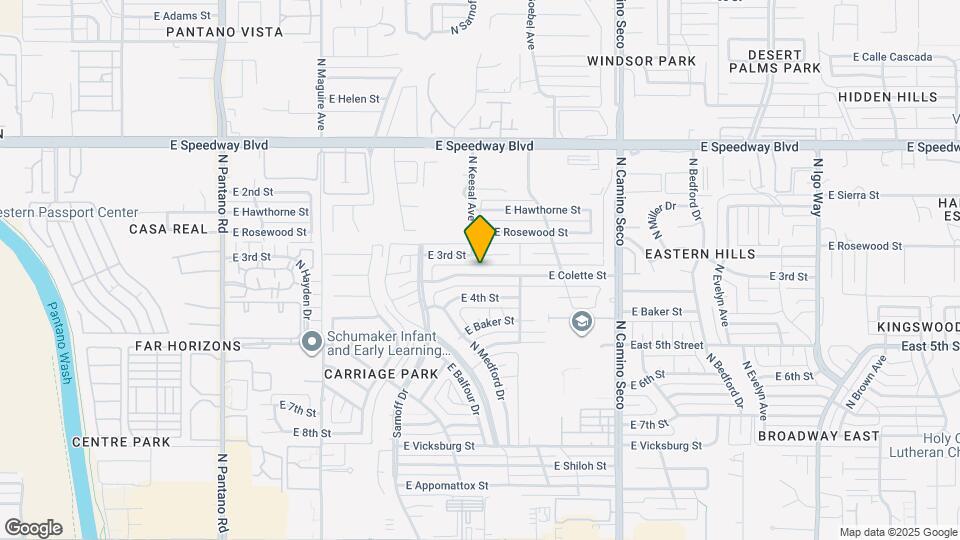 8411 E Colette St Map and Location Details