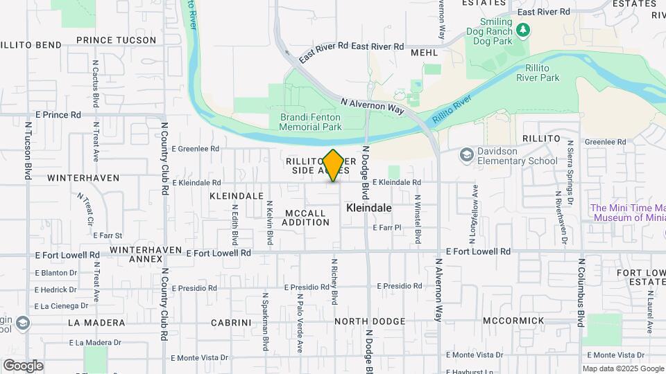3566 E Kleindale Rd Map and Location Details