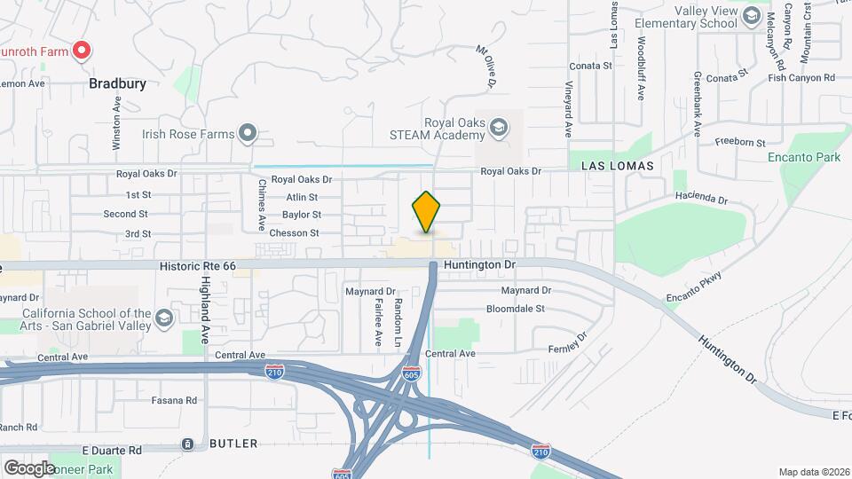 1027 Mt Olive Dr Mapa y Detalles de la Ubicación