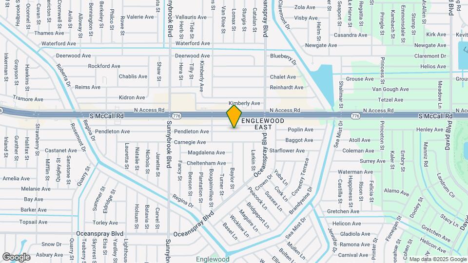 11185 Pendleton Ave Mapa y Detalles de la Ubicación