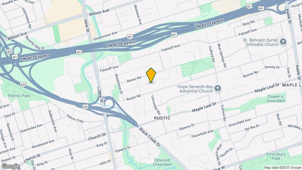 89 Lawnside Dr Map and Location Details