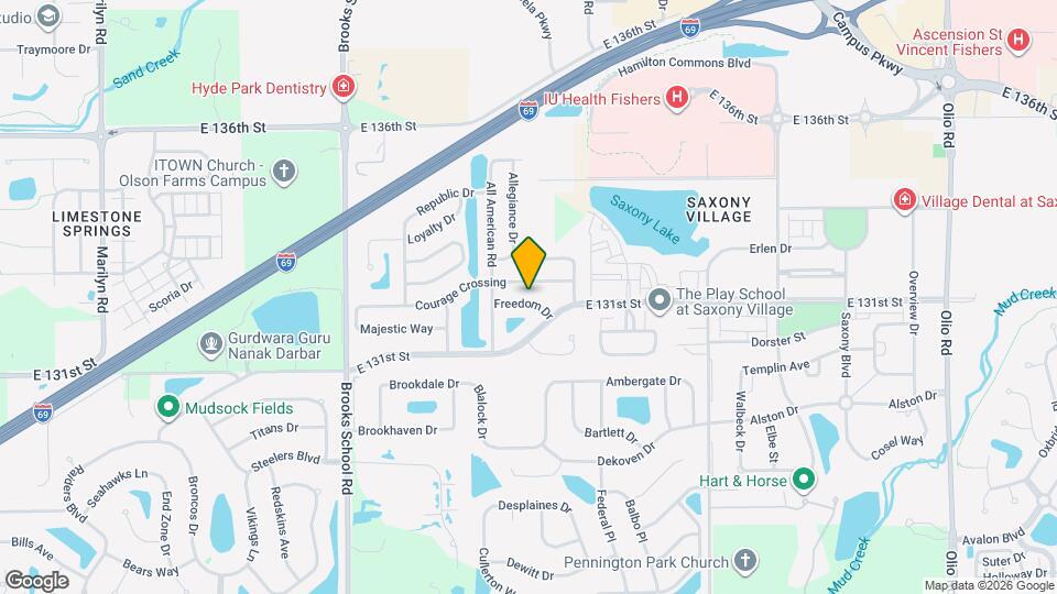 12890 Freedom Dr, Unit 202-505 Map and Location Details