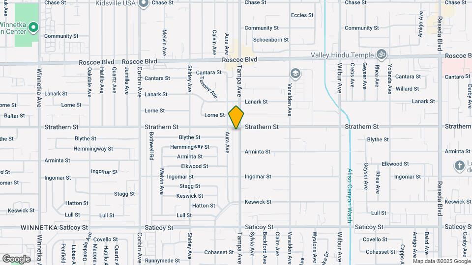 7949 Tampa Ave Map and Location Details