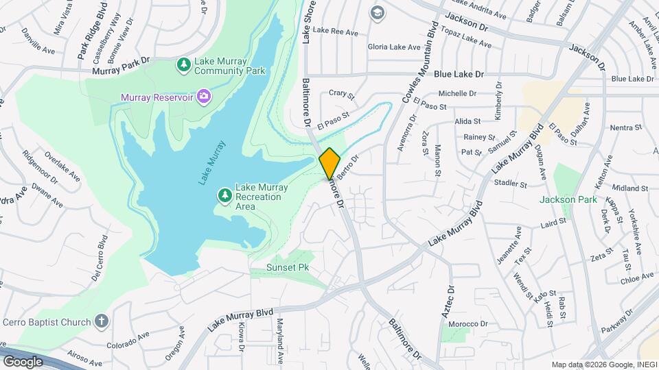 5712 Baltimore Dr, Unit 5712 baltimoreDr Map and Location Details