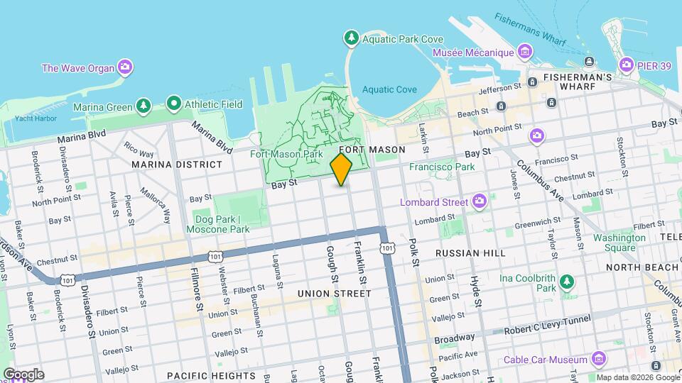 1324 Francisco St Map and Location Details