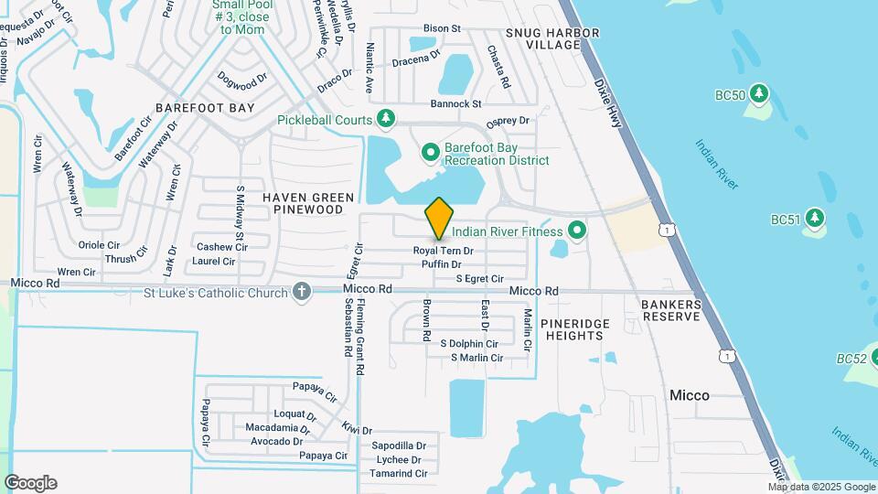 526 Royal Tern Dr Map and Location Details