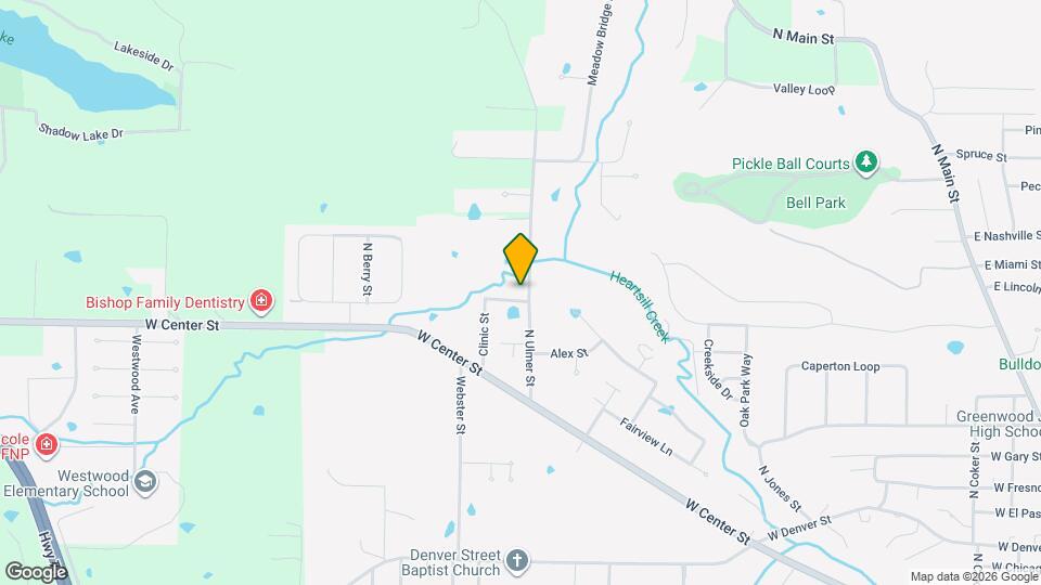 1306 A Clinic Ln Map and Location Details