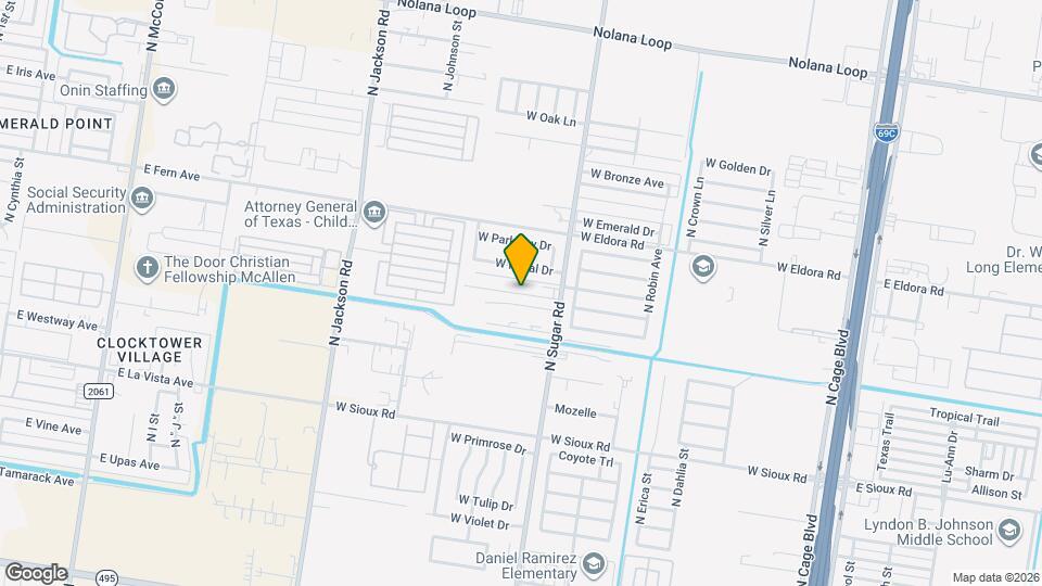 1303 W Heritage Dr, Unit 1 Mapa y Detalles de la Ubicación