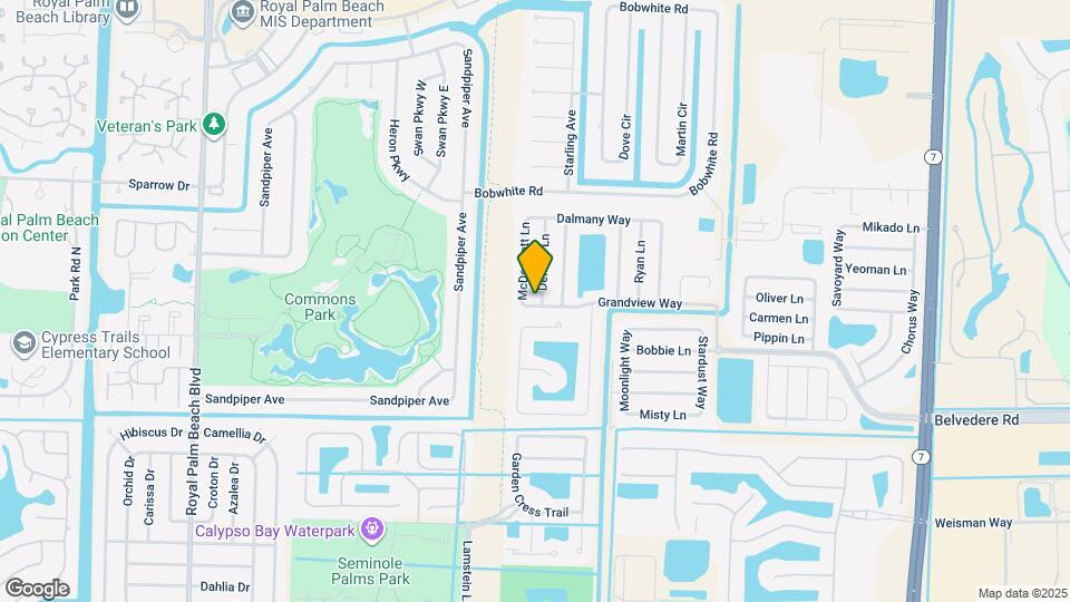 1259 Denlow Ln Map and Location Details