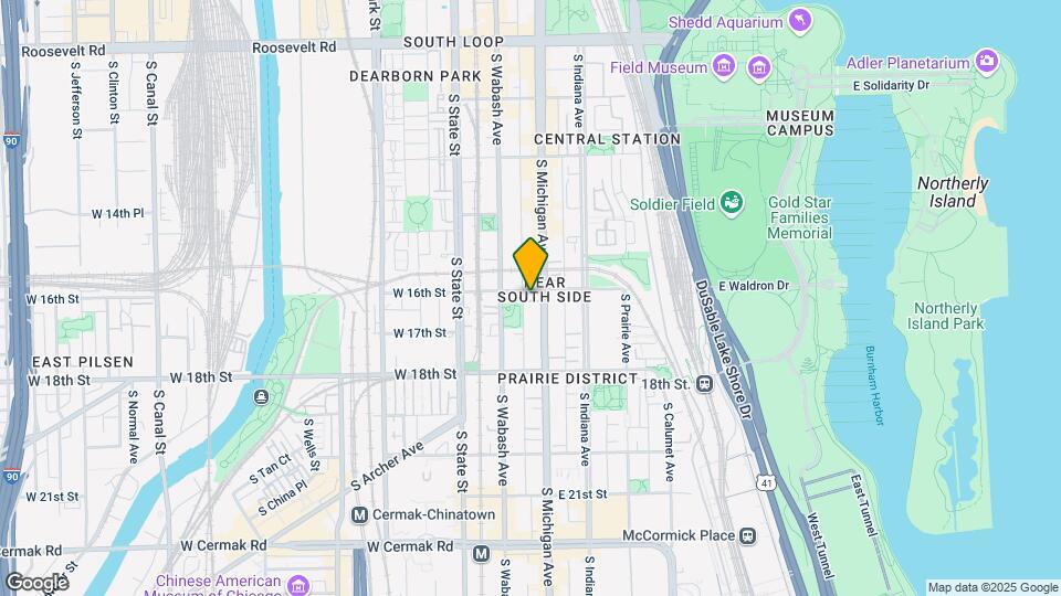 69 E 16th St Map and Location Details