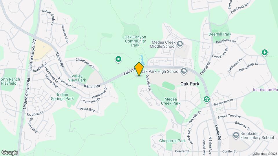 5530 Spanish Oak Ln Map and Location Details
