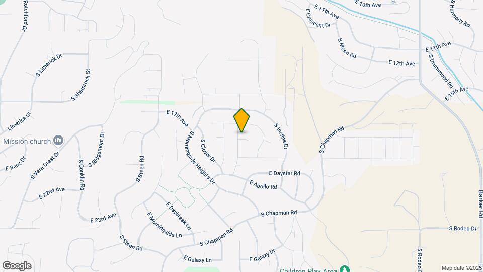 1727 S Sundance Dr Map and Location Details