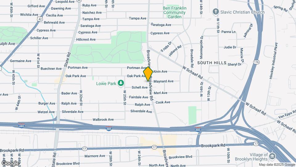 4800 Broadview Rd Mapa y Detalles de la Ubicación