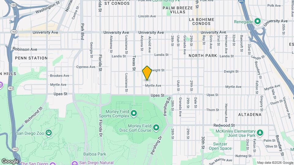 3521 Park Villa Dr Map and Location Details