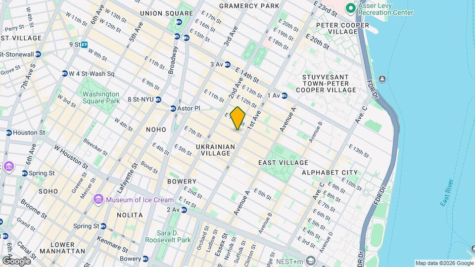 348 E 9th St Map and Location Details