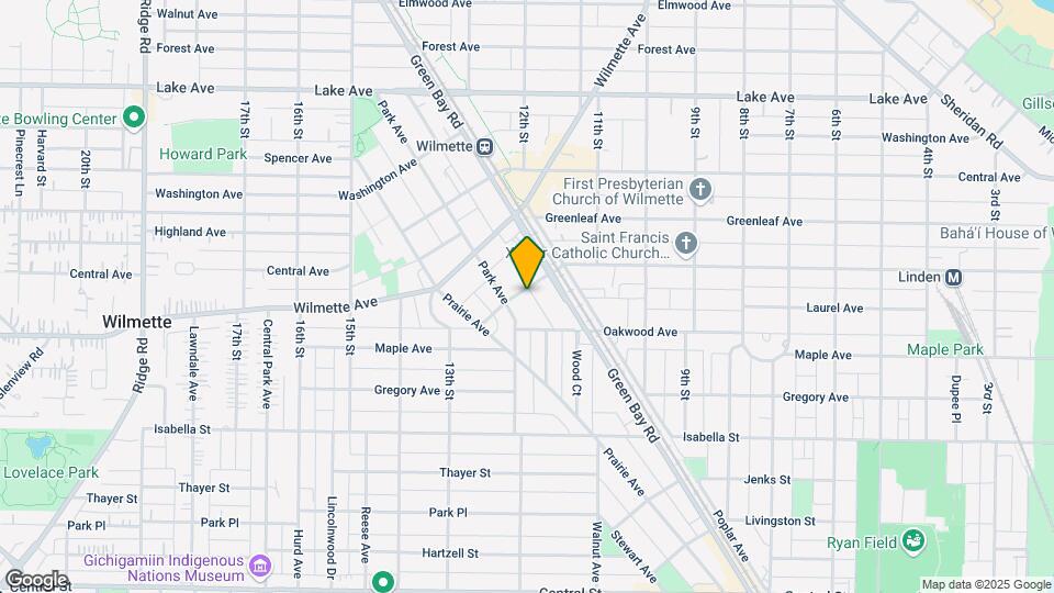 1123 Linden Ave Map and Location Details