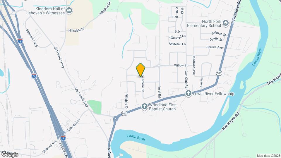 295 Sycamore St Map and Location Details