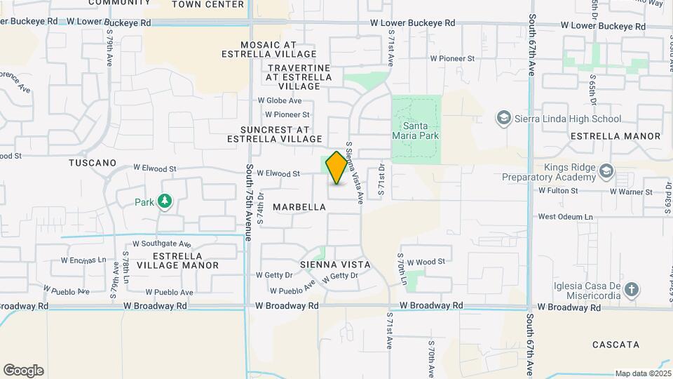 7223 W Raymond St Map and Location Details