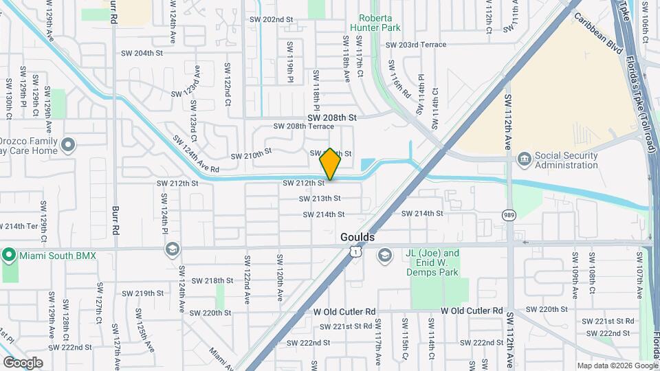 11840 SW 212th St Map and Location Details