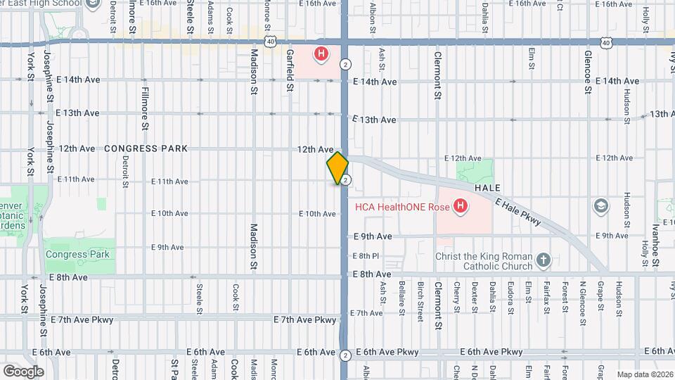 1065 Colorado Blvd Map and Location Details
