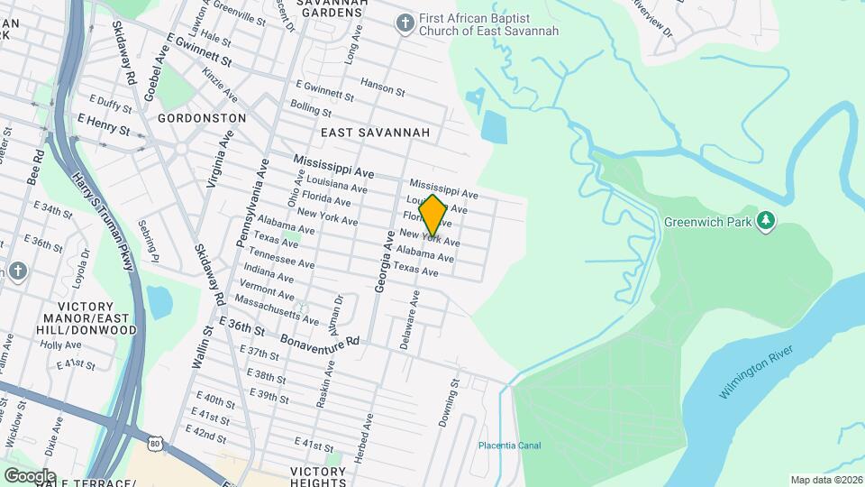 2405 New York Ave Map and Location Details