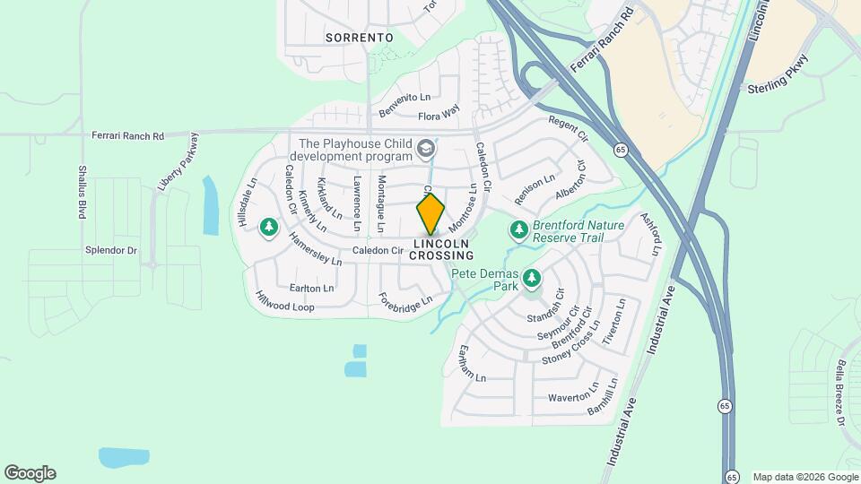1667 Montrose Ln Mapa y Detalles de la Ubicación