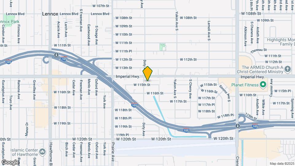3747 W 115th St Map and Location Details