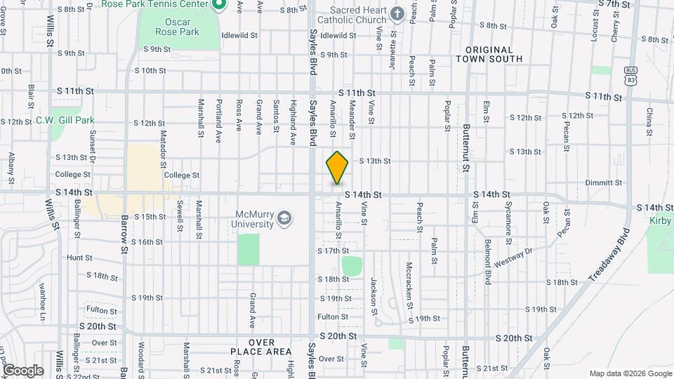 1393 Amarillo St Mapa y Detalles de la Ubicación