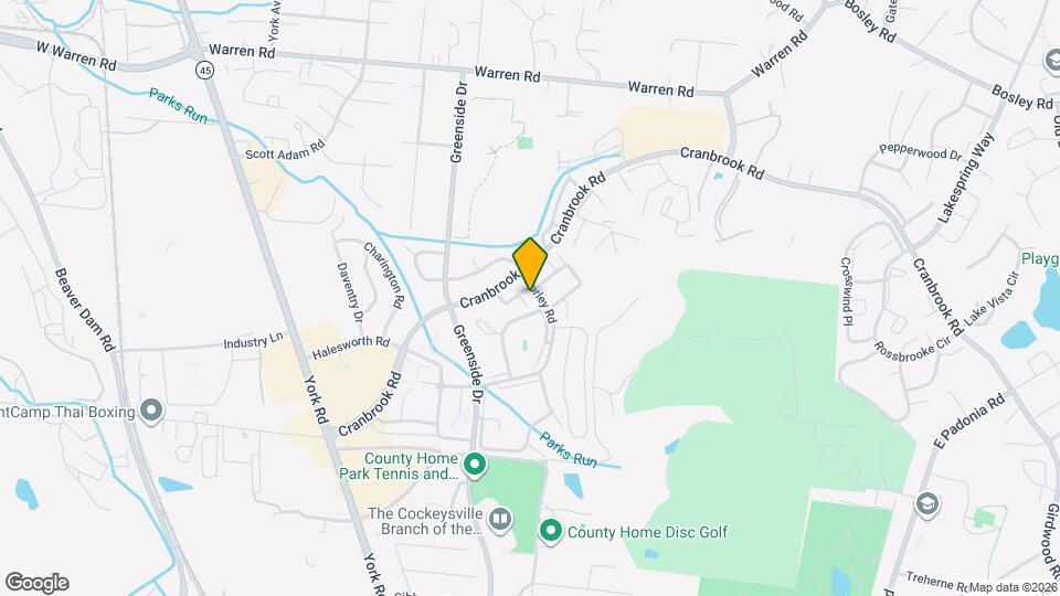 5 Warwick Mill Ct Map and Location Details