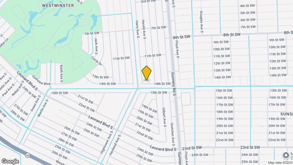 4518 14th St SW Map and Location Details