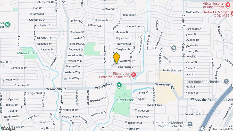 726 Silverstone Dr Map and Location Details