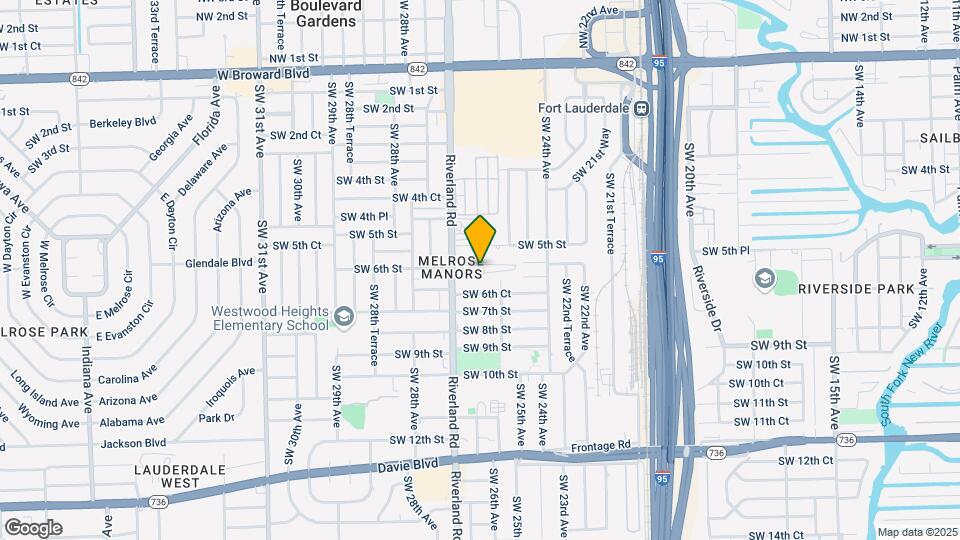 2645 Riverland Dr, Unit E Mapa y Detalles de la Ubicación