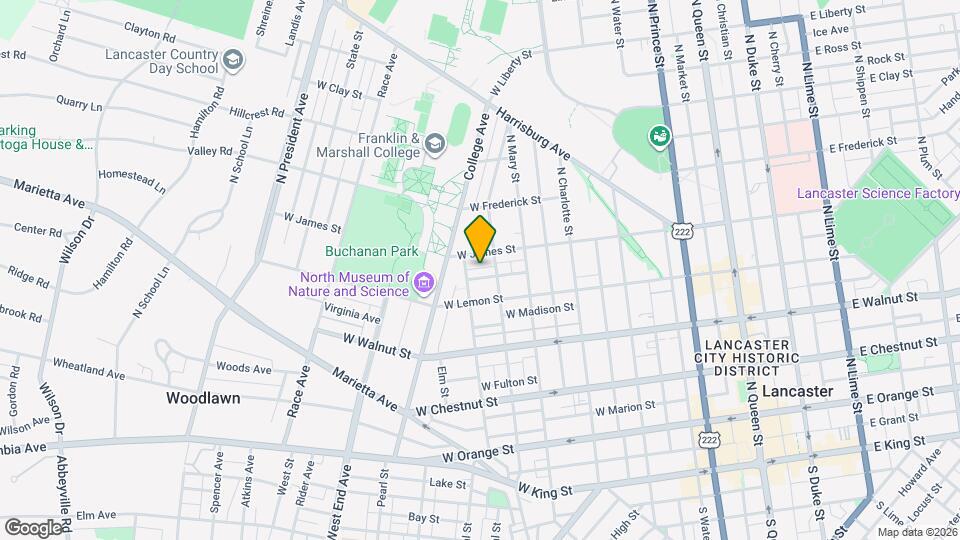 549 Spruce St Map and Location Details