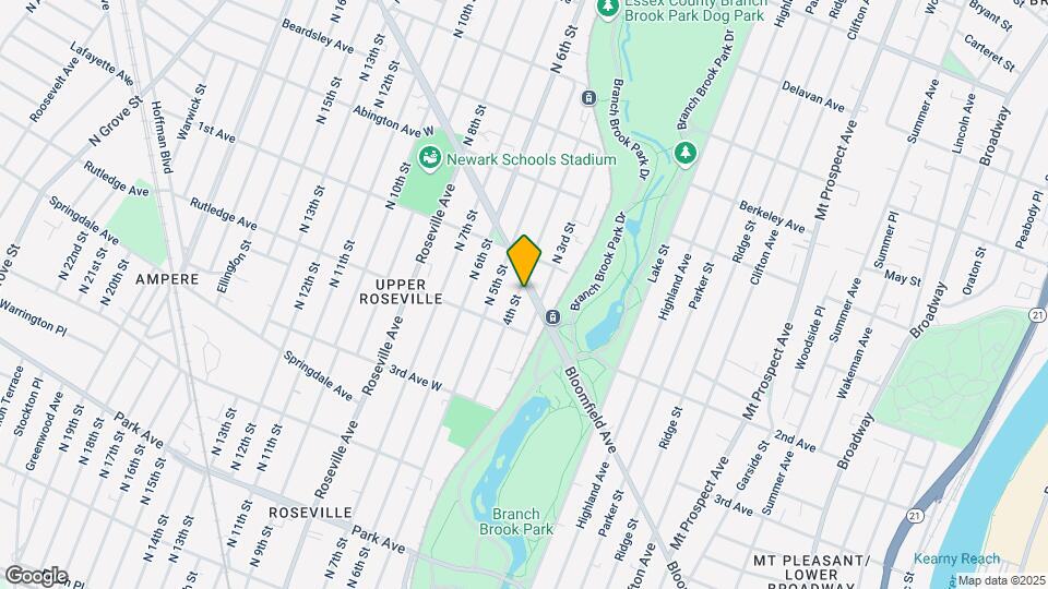 332 Bloomfield Ave Mapa y Detalles de la Ubicación