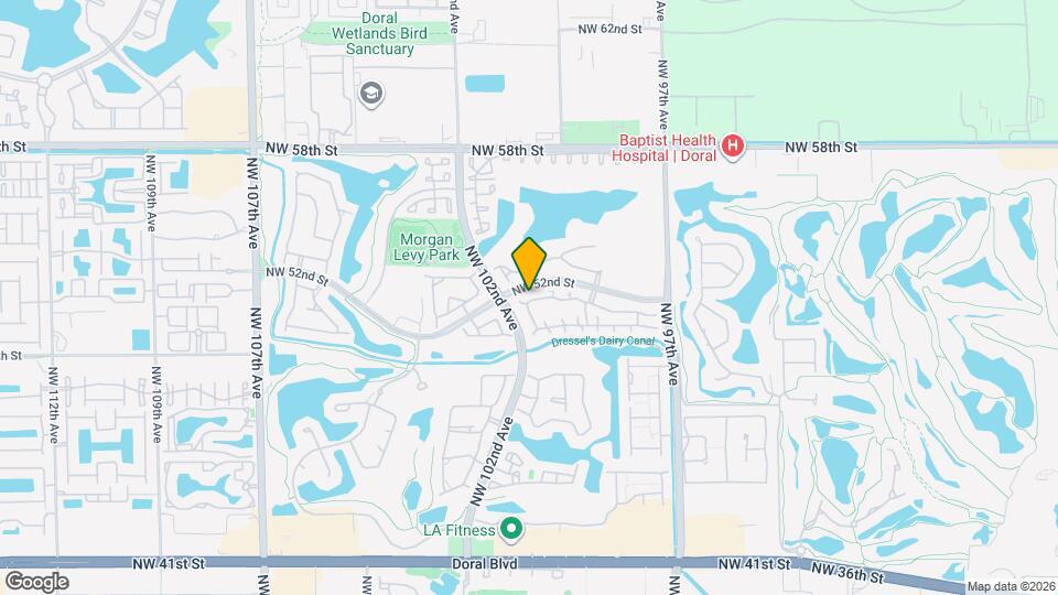 10121 NW 51st Ln Map and Location Details