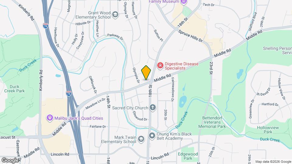 1728 Middle Rd Mapa y Detalles de la Ubicación